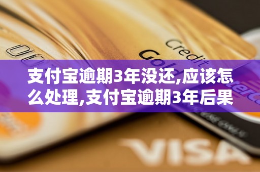 支付宝逾期3年没还,应该怎么处理,支付宝逾期3年后果严重吗