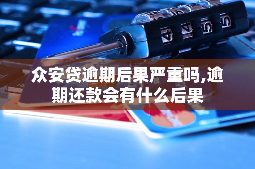 众安贷逾期后果严重吗,逾期还款会有什么后果