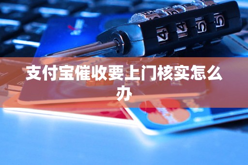 支付宝催收要上门核实怎么办