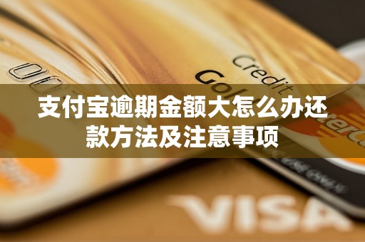 支付宝逾期金额大怎么办还款方法及注意事项