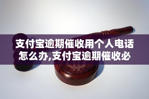 支付宝逾期催收用个人电话怎么办,支付宝逾期催收必须使用个人电话吗