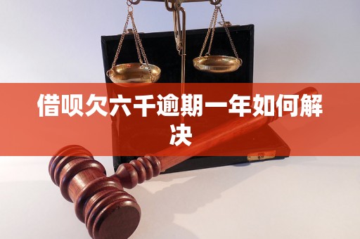 借呗欠六千逾期一年如何解决