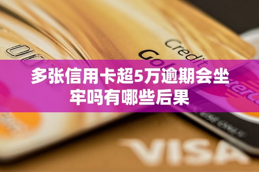 多张信用卡超5万逾期会坐牢吗有哪些后果