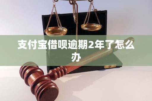 支付宝借呗逾期2年了怎么办