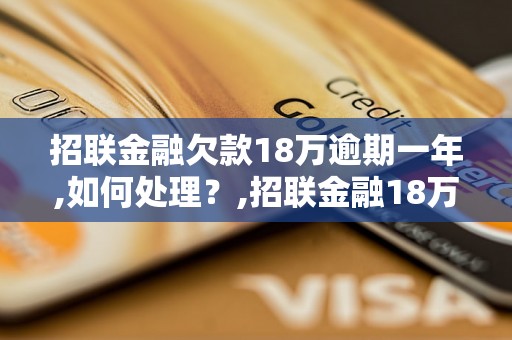 招联金融欠款18万逾期一年,如何处理？,招联金融18万逾期一年后果严重吗？