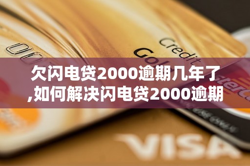 欠闪电贷2000逾期几年了,如何解决闪电贷2000逾期问题