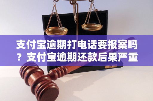 支付宝逾期打电话要报案吗？支付宝逾期还款后果严重吗？