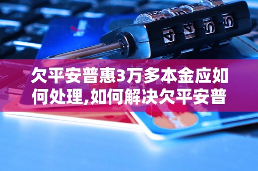 欠平安普惠3万多本金应如何处理,如何解决欠平安普惠3万多本金的问题