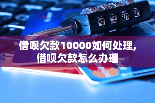 借呗欠款10000如何处理,借呗欠款怎么办理