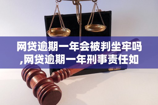 网贷逾期一年会被判坐牢吗,网贷逾期一年刑事责任如何处理