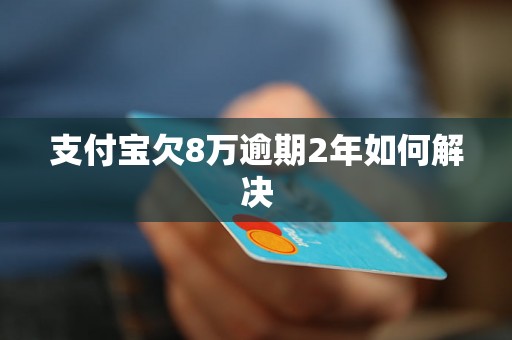 支付宝欠8万逾期2年如何解决