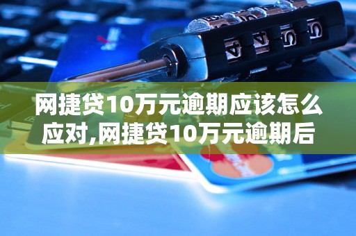 网捷贷10万元逾期应该怎么应对,网捷贷10万元逾期后果及处理方法