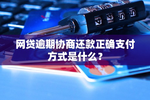 网贷逾期协商还款正确支付方式是什么？