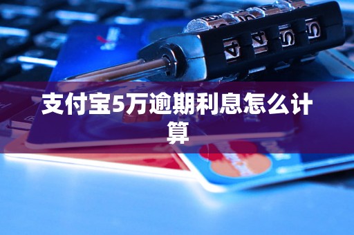 支付宝5万逾期利息怎么计算