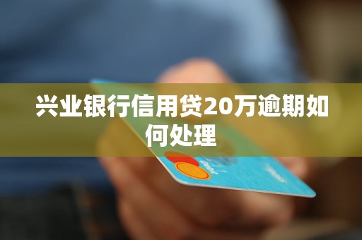 兴业银行信用贷20万逾期如何处理