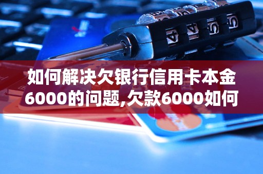 如何解决欠银行信用卡本金6000的问题,欠款6000如何催收