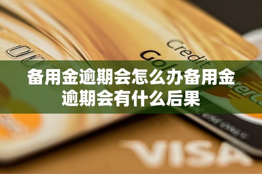 备用金逾期会怎么办备用金逾期会有什么后果