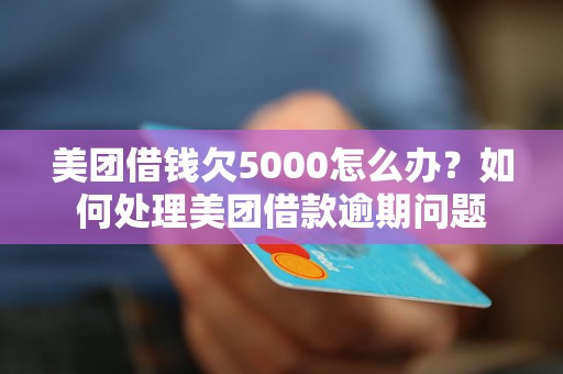 美团借钱欠5000怎么办？如何处理美团借款逾期问题