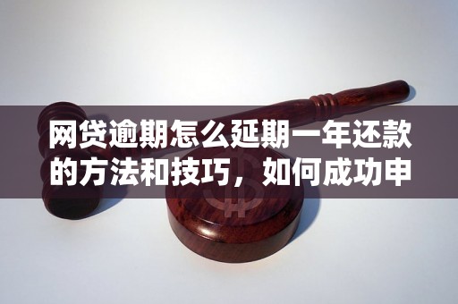 网贷逾期怎么延期一年还款的方法和技巧，如何成功申请网贷逾期延期服务