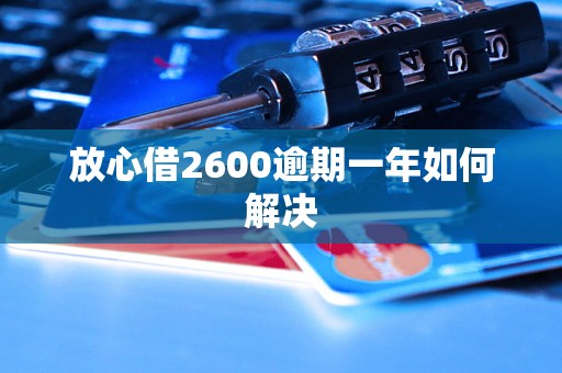 放心借2600逾期一年如何解决