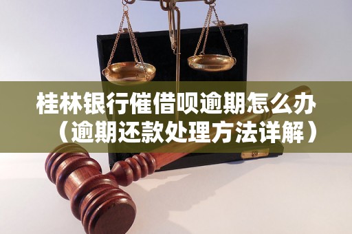 桂林银行催借呗逾期怎么办（逾期还款处理方法详解）