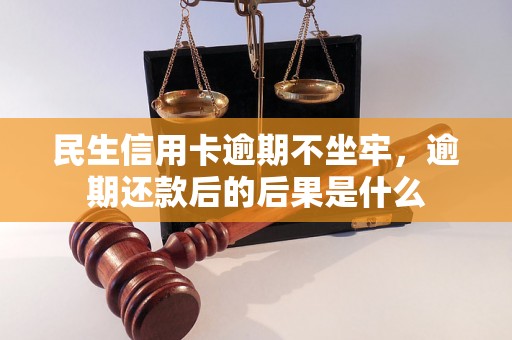 民生信用卡逾期不坐牢，逾期还款后的后果是什么