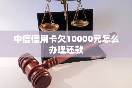 中信信用卡欠10000元怎么办理还款