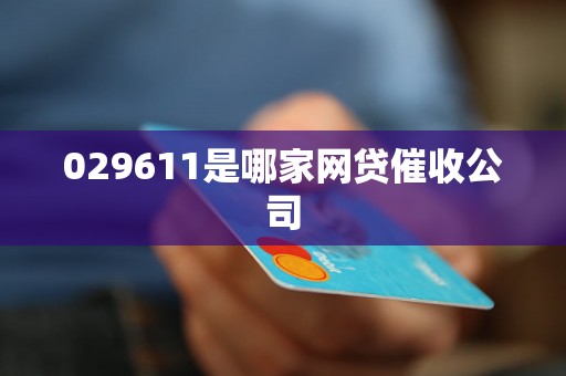 029611是哪家网贷催收公司