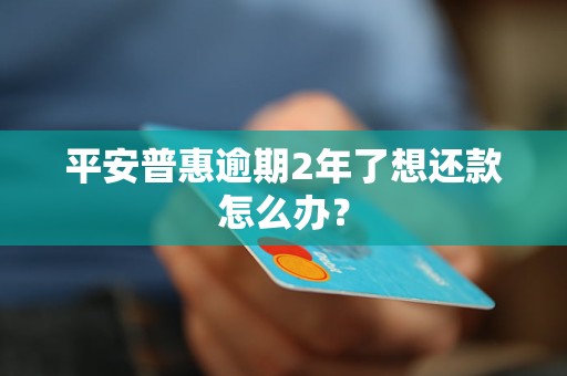 平安普惠逾期2年了想还款怎么办？