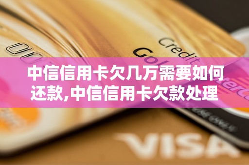 中信信用卡欠几万需要如何还款,中信信用卡欠款处理方法