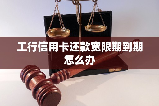 工行信用卡还款宽限期到期怎么办