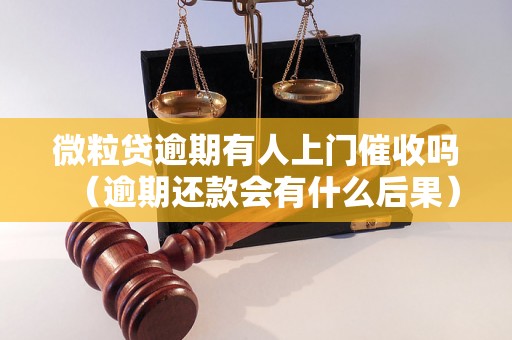 微粒贷逾期有人上门催收吗（逾期还款会有什么后果）