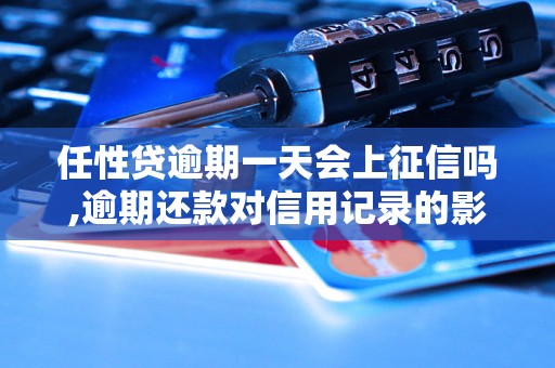 任性贷逾期一天会上征信吗,逾期还款对信用记录的影响