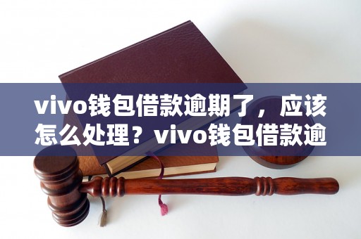 vivo钱包借款逾期了，应该怎么处理？vivo钱包借款逾期后会有什么后果？