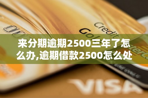 来分期逾期2500三年了怎么办,逾期借款2500怎么处理