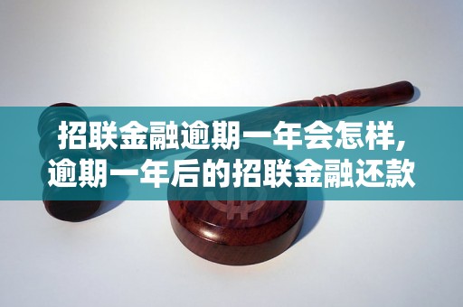 招联金融逾期一年会怎样,逾期一年后的招联金融还款处理办法