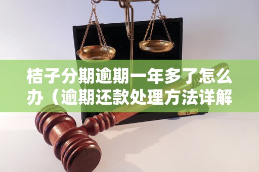 桔子分期逾期一年多了怎么办（逾期还款处理方法详解）