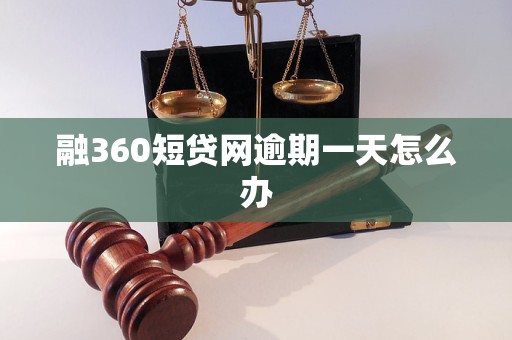 融360短贷网逾期一天怎么办