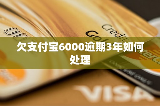 欠支付宝6000逾期3年如何处理