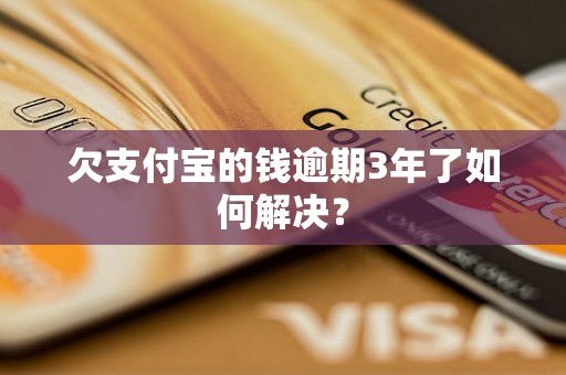 欠支付宝的钱逾期3年了如何解决？