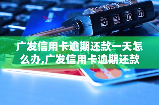 广发信用卡逾期还款一天怎么办,广发信用卡逾期还款后果及处理方法