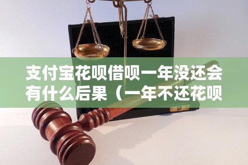 支付宝花呗借呗一年没还会有什么后果（一年不还花呗借呗会怎么样）