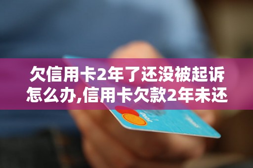 欠信用卡2年了还没被起诉怎么办,信用卡欠款2年未还会被起诉吗