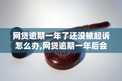 网贷逾期一年了还没被起诉怎么办,网贷逾期一年后会有什么后果