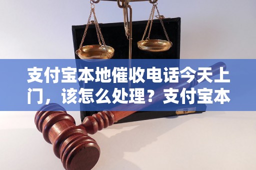 支付宝本地催收电话今天上门，该怎么处理？支付宝本地催收电话今天上门，如何避免还款纠纷？