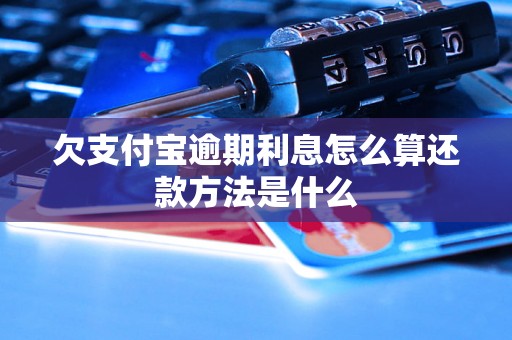 欠支付宝逾期利息怎么算还款方法是什么