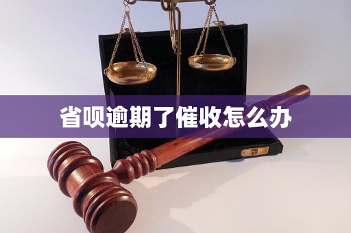 省呗逾期了催收怎么办