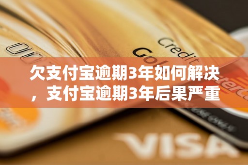 欠支付宝逾期3年如何解决，支付宝逾期3年后果严重吗