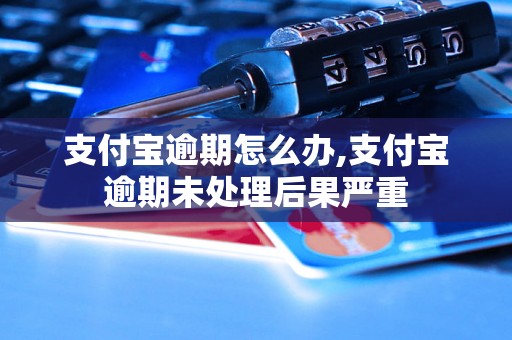 支付宝逾期怎么办,支付宝逾期未处理后果严重