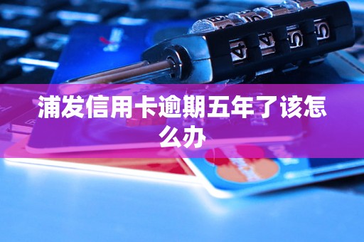 浦发信用卡逾期五年了该怎么办